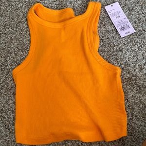 New With Tags Orange Wild Fable Crop Top